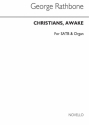 George Rathbone, Christians Awake SATB and Organ Chorpartitur