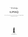 John Luther Adams: Ilimaq Percussion (Quartet) Score and Parts