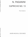 Niccol Paganini, Caprice No.13 Gitarre Buch