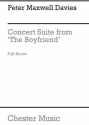 Peter Maxwell Davies: Concert Suite From The Boy Friend (Full Score) Orchestra Score