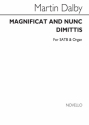 Martin Dalby, Magnificat & Nunc Dimittis (Paisley Abbey) SATB and Organ Chorpartitur