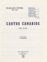 Power Cantos Canarios Rev Cisneros Piano Klavier Buch