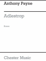 Anthony Payne: Adlestrop (A3 Score) Chamber Group, Soprano, Piano Accompaniment, Violin, Viola, Cello Score