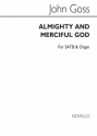 John Goss, Almighty And Merciful God SATB and Organ Chorpartitur