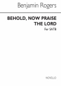 Benjamin Rogers, Behold Now Praise The Lord SATB Chorpartitur