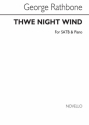 George Rathbone, The Night Wind SATB and Piano Chorpartitur