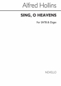 Alfred Hollins, Sing O Heavens Satb/Organ SATB and Organ Chorpartitur