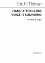 Eric Thiman, E Hark A Thrilling Voice Is Sounding Satb SATB Chorpartitur