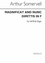 Arthur Somervell, Magnificat And Nunc Dimittis In F SATB Chorpartitur