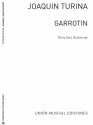 Joaqun Turina, Garrotin De La Fantasia Coreografia Ritmos Gitarre Buch