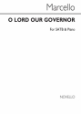 Benedetto Marcello, O Lord Our Governor Soprano Piano Accompaniment SATB Chorpartitur