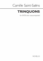 Camille Saint-Sans, Trinquons SATB Chorpartitur