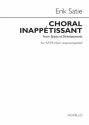 Erik Satie, Choral Inapptissant (Sports Et Divertissements) SATB Chorpartitur