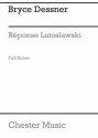 Rponse Lutoslawski for string orchestra score