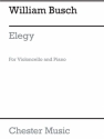 William Busch: Elegy (Cello/Piano) Cello, Piano Accompaniment Instrumental Work