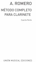 Romero Metodo Completo Para Clarinete Part 4 Clarinet Buch