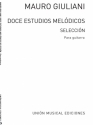 Mauro Giuliani, Doce Estudios Melodicos Op.48 Gitarre Buch