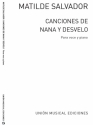 Salvador: Canciones De Nana Y Desvelo Vocal and Piano Buch