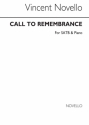 Vincent Novello, Call To Remembrance T/ SATB and Piano Chorpartitur