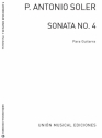 Sonata No.4 Bolero Gitarre Buch