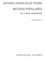 Motivos Populares No.2 Media Granadina Gitarre Buch