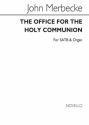 George C. Martin, The Office For The Holy Communion SATB and Organ Chorpartitur