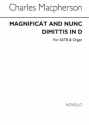 Charles Macpherson, Magnificat And Nunc Dimittis In D SATB and Organ Chorpartitur