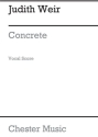 Judith Weir: Concrete - A Motet About London (Vocal Score) SATB Vocal Score