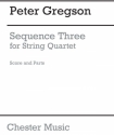 Sequence Three for string quartet score and parts