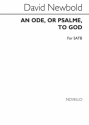 David Newbold, An Ode Or Psalme To God SATB Chorpartitur