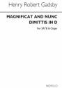 Henry Robert Gadsby, Magnificat And Nunc Dimittis In D (SATB) SATB and Organ Chorpartitur