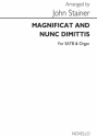 Sir John Stainer, Magnificat & Nunc Dimittis 4th Series SATB and Organ Chorpartitur