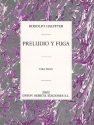 Rodolfo Halffter, Preludio Y Fuga Piano Klavier Buch