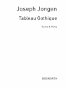 Joseph Jongen: Tableau Gothique Soprano, Piano, String Quartet Score and Parts