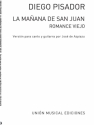 La Manana De San Juan Romance Viejo (Azpiazu) Vocal and Guitar Buch