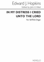 Edward J. Hopkins, In My Distress I Cried Unto The Lord SATB and Organ Chorpartitur