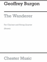 Geoffrey Burgon: The Wanderer for Clarinet Quintet (Score) Clarinet, String Instruments Score