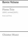 Kevin Volans: Piano Trio Piano Chamber, Violin, Cello, Chamber Group Score and Parts