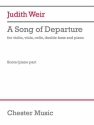 Judith Weir, A Song Of Departure Violin, Viola, Cello and Double Bass Klavierauszug