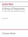 Judith Weir, A Song Of Departure Violin, Viola, Cello and Double Bass Buch