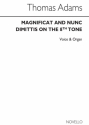 Thomas Adams, Magnificat&nunc Dimittis(Greg.Tones SATB and Organ Chorpartitur