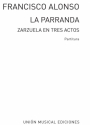 La Parranda, Partitura for Voice and Piano Vocal and Piano Buch