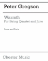 Peter Gregson: Warmth String Quartet Score