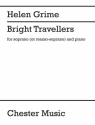 Helen Grime, Bright Travellers Soprano [Mezzo] and Piano Buch