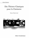 Karim Barkati: 10 Thmes Classiques Clarinet Printed to Order