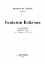 Coriolis De: Fantaisie Italienne Double Bass, Piano Accompaniment Printed to Order