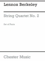 Lennox Berkeley, String Quartet No.2 Op.15 Streichquartett Stimmen-Set