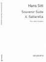 Sitt, H Saltarella Souvenir Suite Op.105/4 Vln/Pf Violin, Piano Accompaniment Instrumental Work