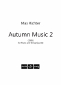 Autumn Music 2 for piano and string quartet score and parts