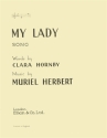 Muriel Herbert, My Lady Vocal and Piano Buch